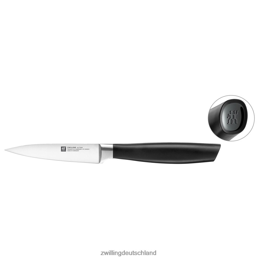 Besteck Zwilling All * Star 4-Zoll, Schälmesser, schwarz matt 484N62307 - Zwilling Deutschland