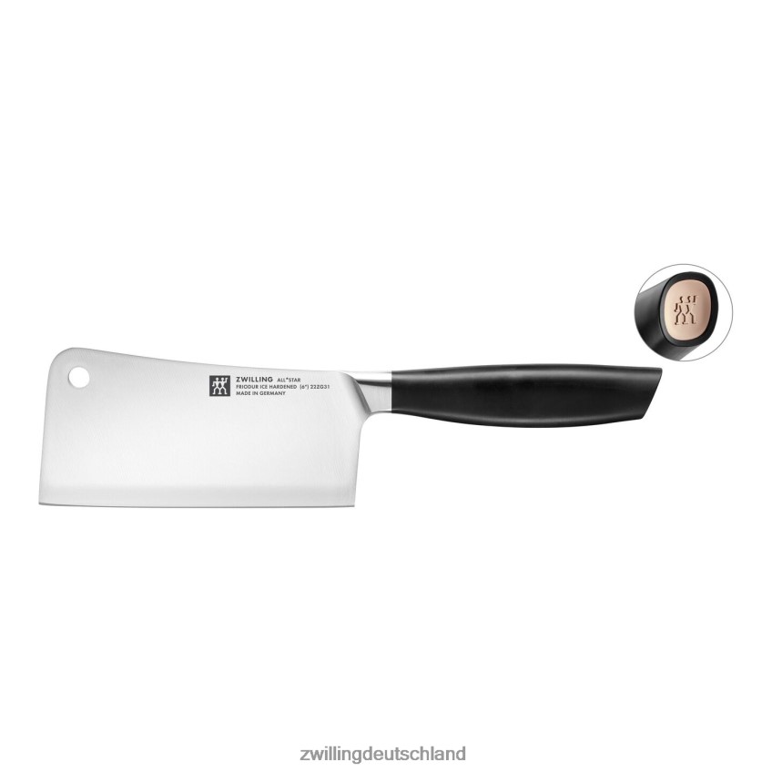 Besteck Zwilling All * Star 6-Zoll, Hackmesser, Roségold 484N62322 - Zwilling Deutschland