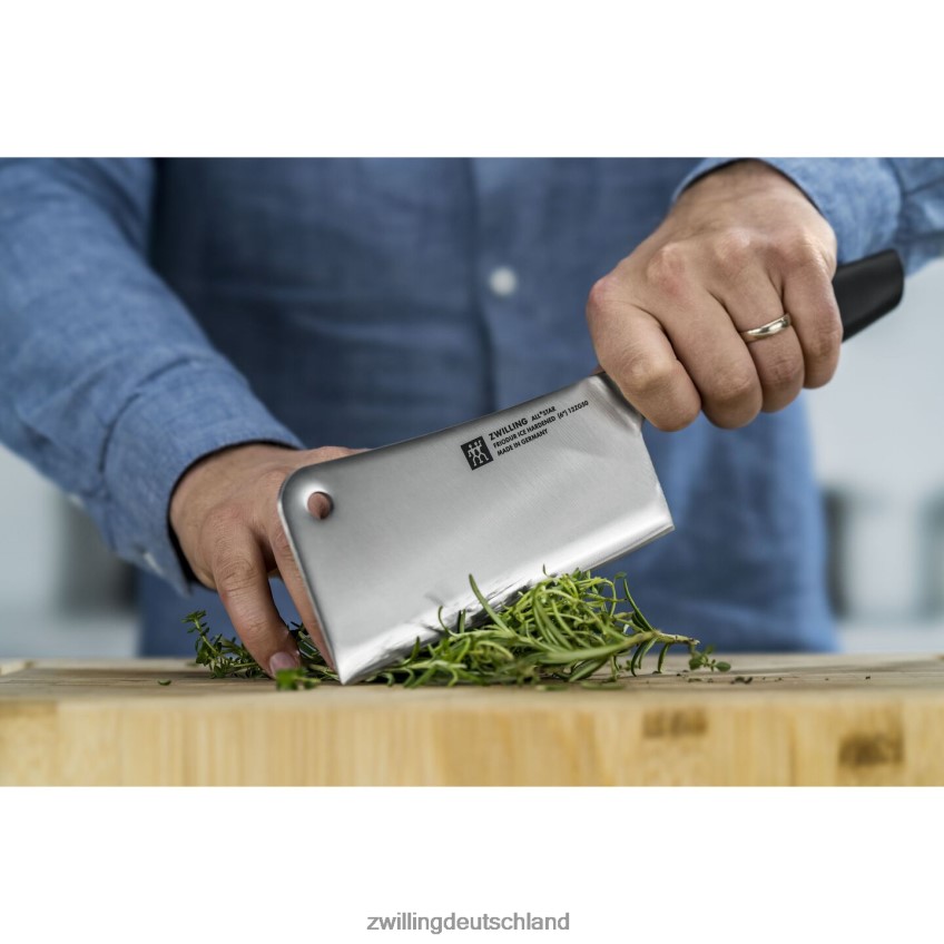 Besteck Zwilling All * Star 6 Zoll, Hackmesser, schwarz matt 484N62319 - Zwilling Deutschland