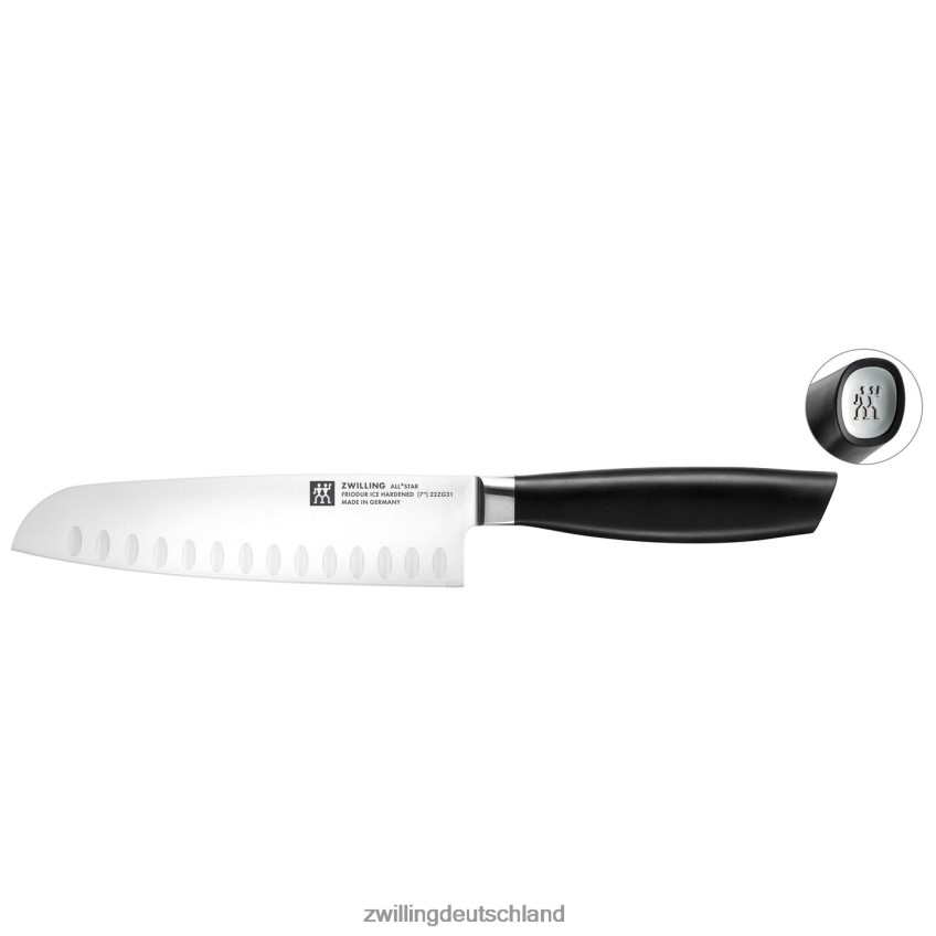 Besteck Zwilling All * Star 7 Zoll, Santoku, Silber 484N62317 - Zwilling Topfset