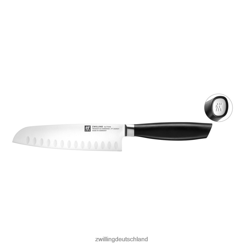 Besteck Zwilling All * Star 7 Zoll, Santoku, weiß 484N62318 - Zwilling Besteck