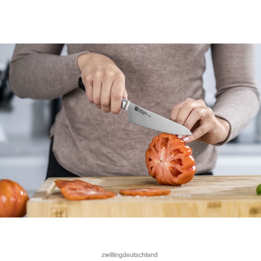 Besteck Zwilling all*star 5,5 Zoll, Kochmesser kompakt, schwarz matt 484N62347 - Zwilling Topfset