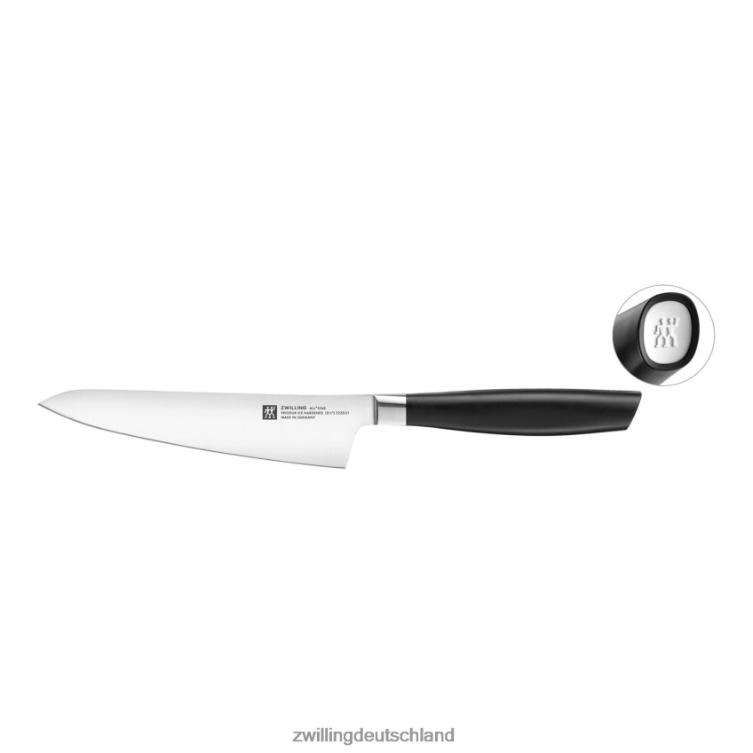 Besteck Zwilling all*star 5,5 Zoll, Kochmesser kompakt, weiß 484N62352 - Zwilling Deutschland
