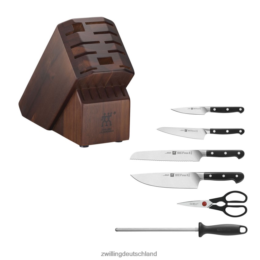 Besteck Zwilling Pro 7-teiliges Messerblock-Set, Akazie 484N6293 - Zwilling Besteck