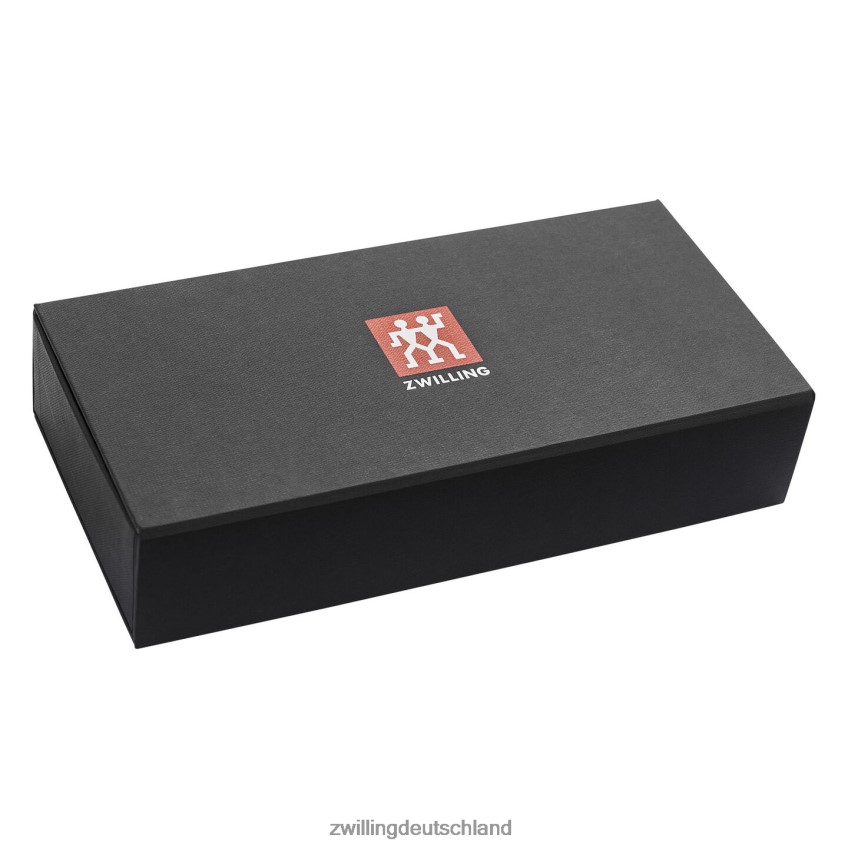 Besteck Zwilling Steak-Sets 8-teiliges Porterhouse-Steakmesserset aus Edelstahl in schwarzer Präsentationsbox 484N629 - Zwilling Besteck