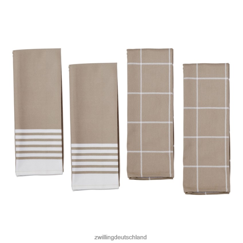 Besteck Zwilling Handtücher Küchenhandtücher-Set, Taupe 484N6283 - Zwilling Topfset