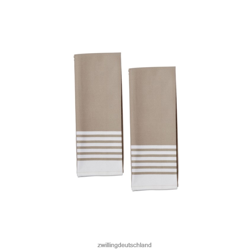 Besteck Zwilling Handtücher Küchenhandtücher-Set, Taupe 484N6283 - Zwilling Topfset