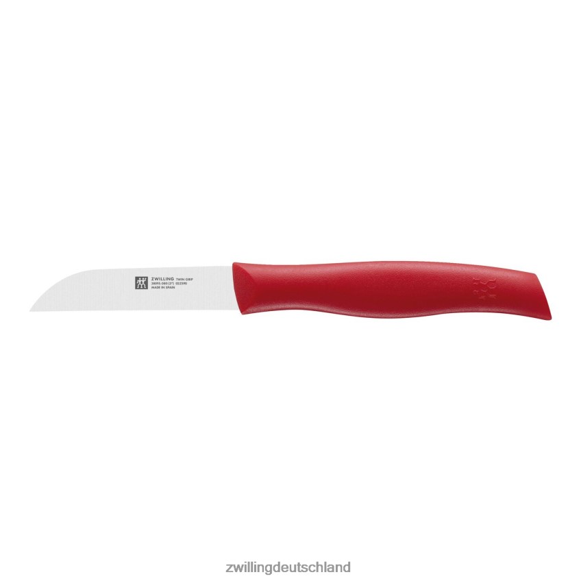 Besteck Zwilling Twin Grip 3 Zoll, Gemüsemesser rot 484N627 - Zwilling Deutschland