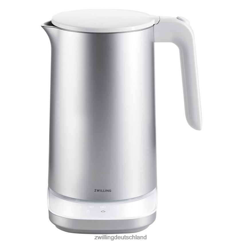 Besteck Zwilling Enfinigy 1,5 l, Cool Touch Kettle Pro – Silber – generalüberholt 484N62558 - Zwilling Besteck