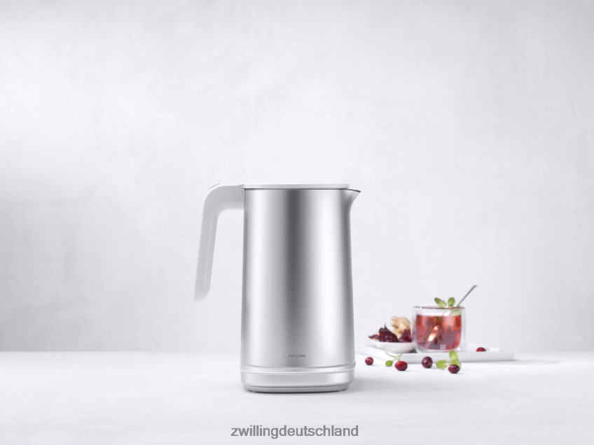 Besteck Zwilling Enfinigy 1,5 l, Cool Touch Kettle Pro – Silber – generalüberholt 484N62558 - Zwilling Besteck