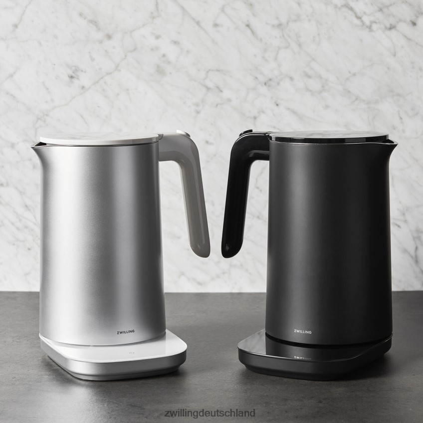 Besteck Zwilling Enfinigy 1,5 l, Cool Touch Kettle Pro – Silber – generalüberholt 484N62558 - Zwilling Besteck