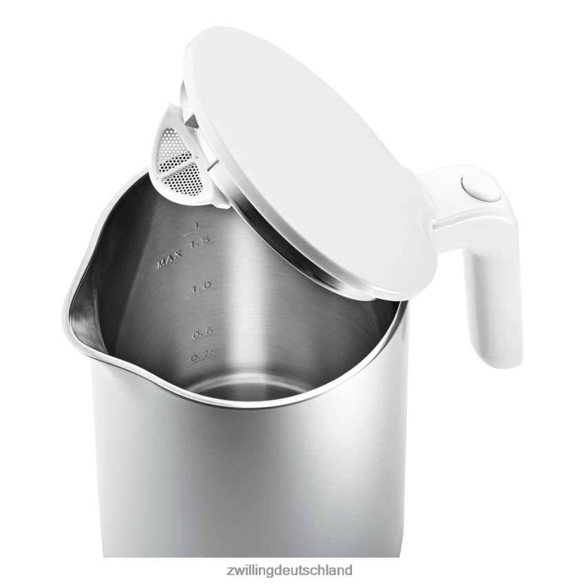 Besteck Zwilling Enfinigy 1,5 l, Cool Touch Kettle Pro – Silber – generalüberholt 484N62558 - Zwilling Besteck