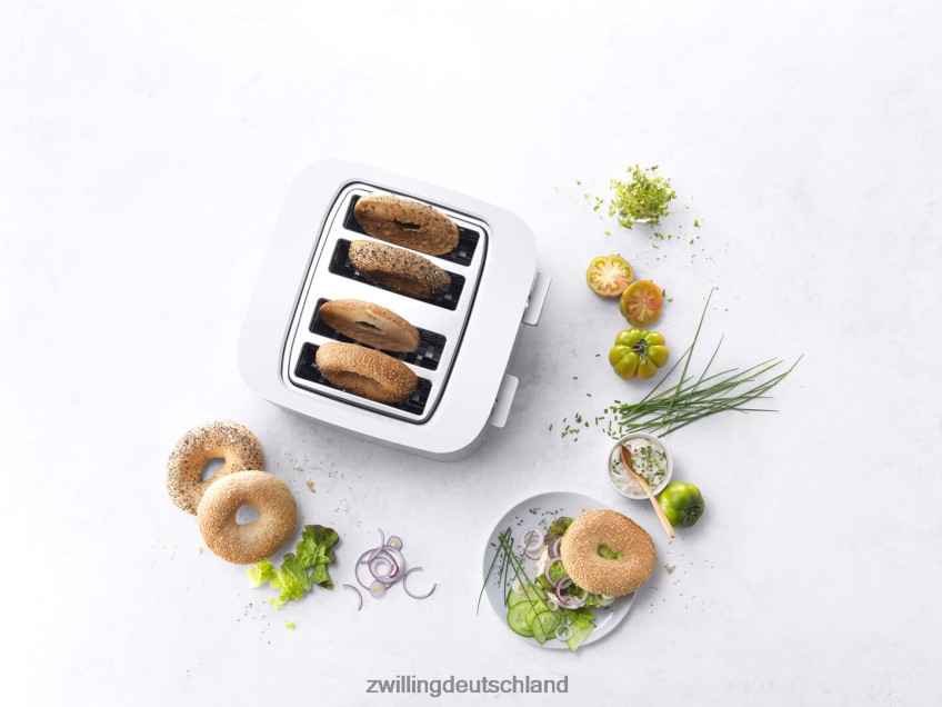 Besteck Zwilling Enfinigy 4-Schlitz-Toaster – Silber – generalüberholt 484N62561 - Zwilling Besteck