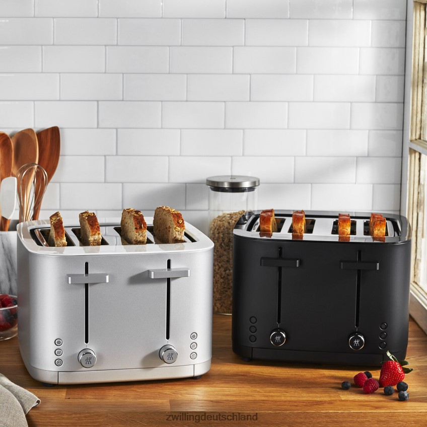 Besteck Zwilling Enfinigy 4-Schlitz-Toaster – Silber – generalüberholt 484N62561 - Zwilling Besteck