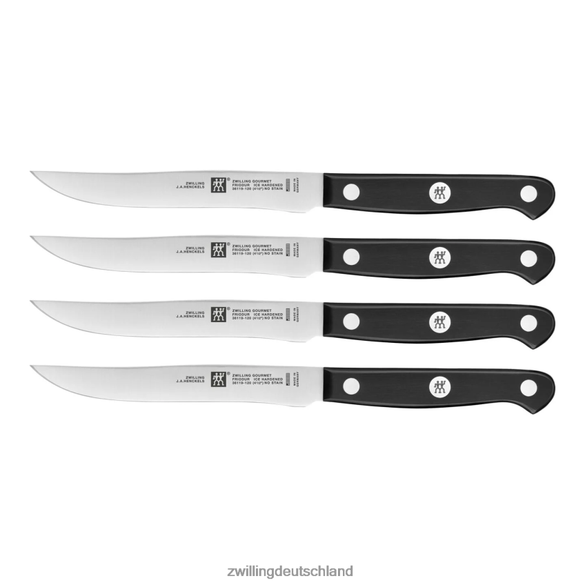 Besteck Zwilling 4-teiliges Gourmet-Steakmesserset 484N6255 - Zwilling Deutschland