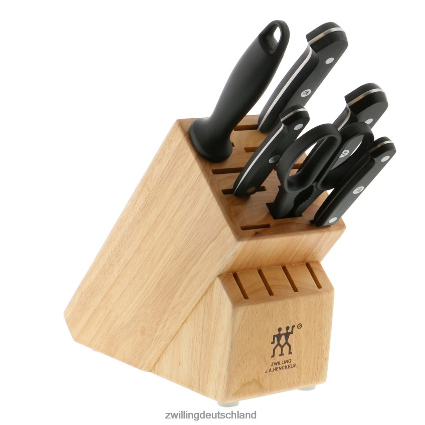 Besteck Zwilling Gourmet 7-teiliges Messerblock-Set, natur 484N6259 - Zwilling Topfset