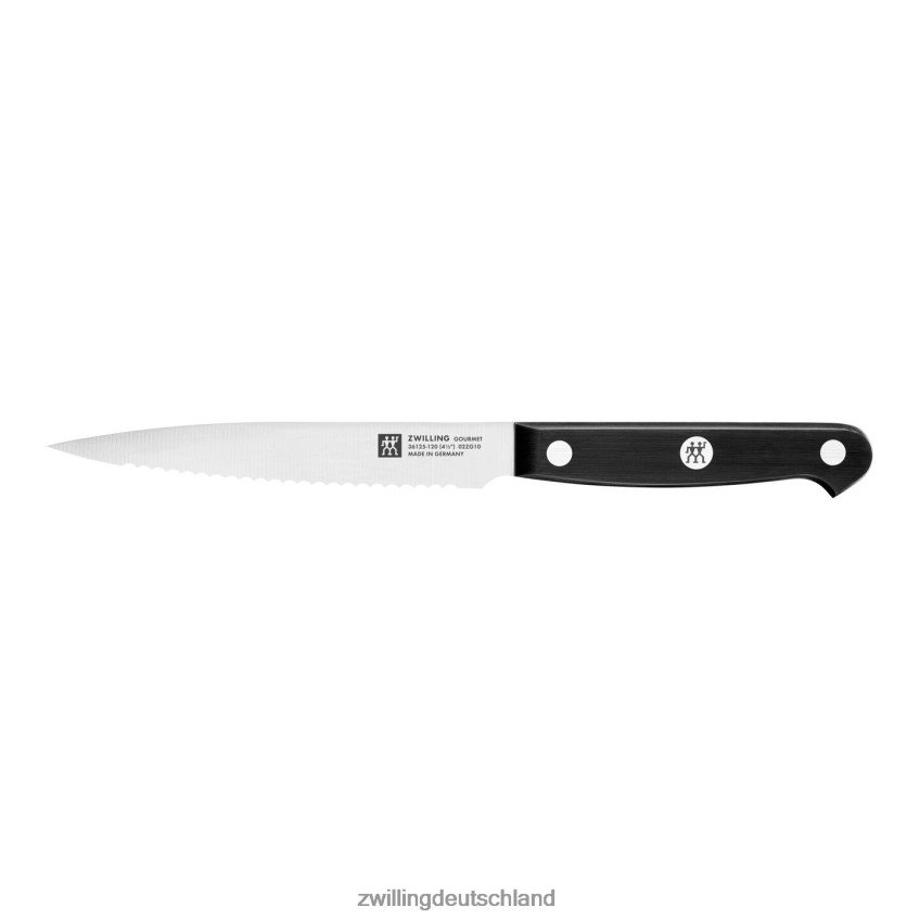 Besteck Zwilling Gourmet-Gemüsemesser mit 4,5 Zoll und Wellenschliff 484N62436 - Zwilling Deutschland