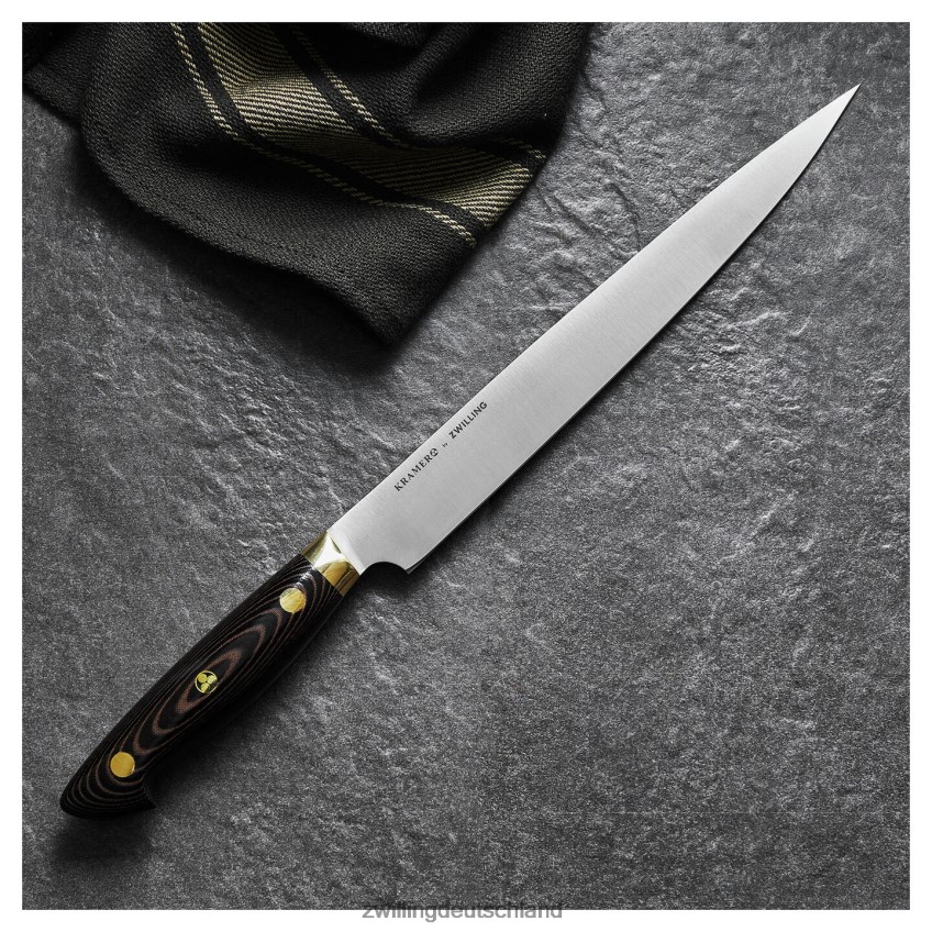 Besteck Zwilling Bob Kramer Carbon 2.0 9-Zoll-Schneidemesser 484N62304 - Zwilling Deutschland