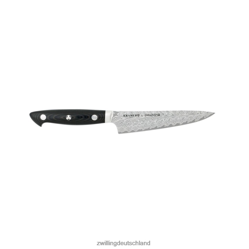 Besteck Zwilling Kramer – Euroline Damascus Collection 5,5-Zoll-Vorbereitungsmesser, feine Schneide 484N62252 - Zwilling Besteck