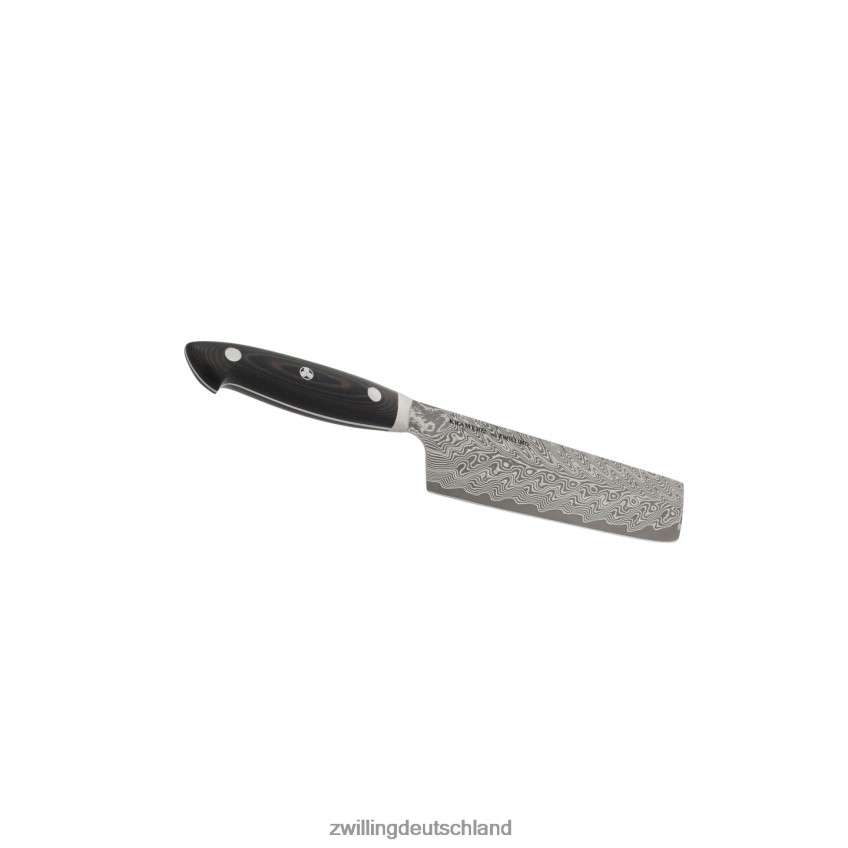 Besteck Zwilling Kramer – Euroline Stainless Damascus Collection 6,5 Zoll, Nakiri 484N6275 - Zwilling Besteck
