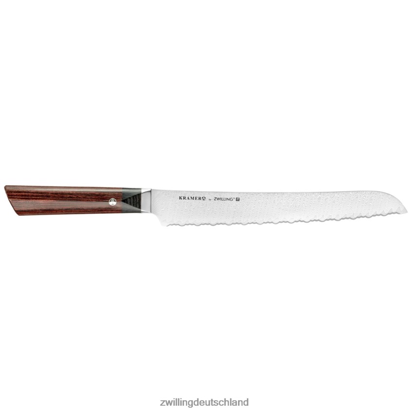 Besteck Zwilling Bob Kramer Meiji 10 Zoll, Brotmesser 484N62285 - Zwilling Besteck