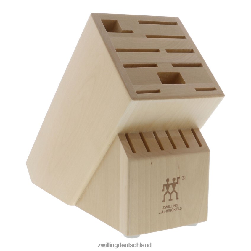 Besteck Zwilling Aufbewahrung Birke, Birke, Twin-Birkenholz-Messerblock leer 484N62284 - Zwilling Topfset