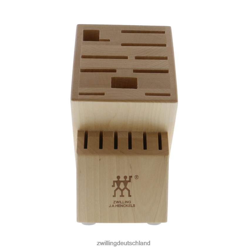 Besteck Zwilling Aufbewahrung Birke, Birke, Twin-Birkenholz-Messerblock leer 484N62284 - Zwilling Topfset