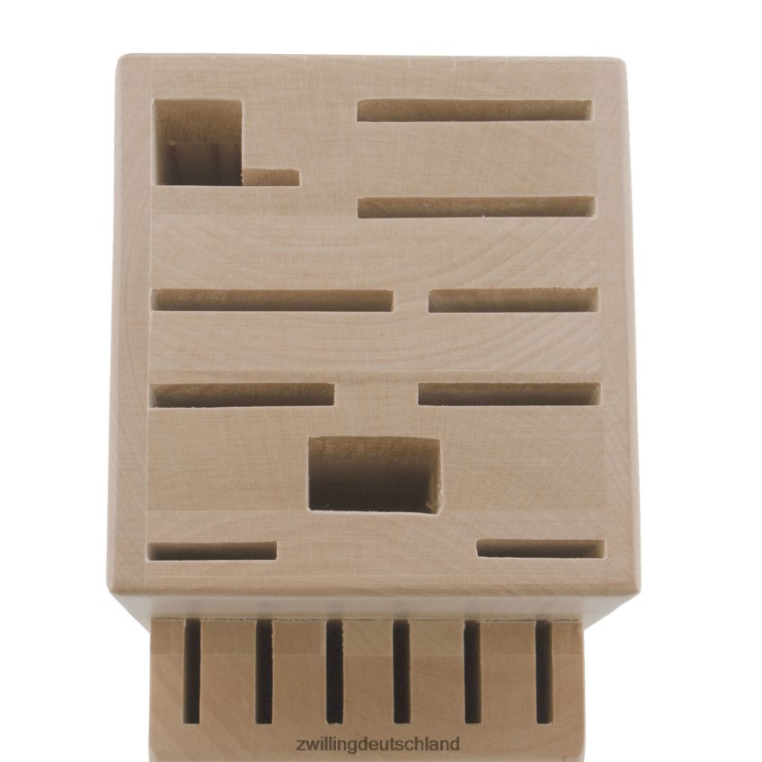 Besteck Zwilling Aufbewahrung Birke, Birke, Twin-Birkenholz-Messerblock leer 484N62284 - Zwilling Topfset