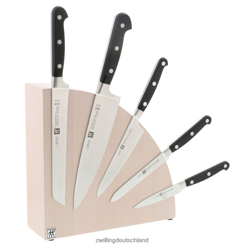 Besteck Zwilling Aufbewahrung Buchenholz, Buchenholz, runder italienischer Magnetblock – weiß 484N62264 - Zwilling Besteck