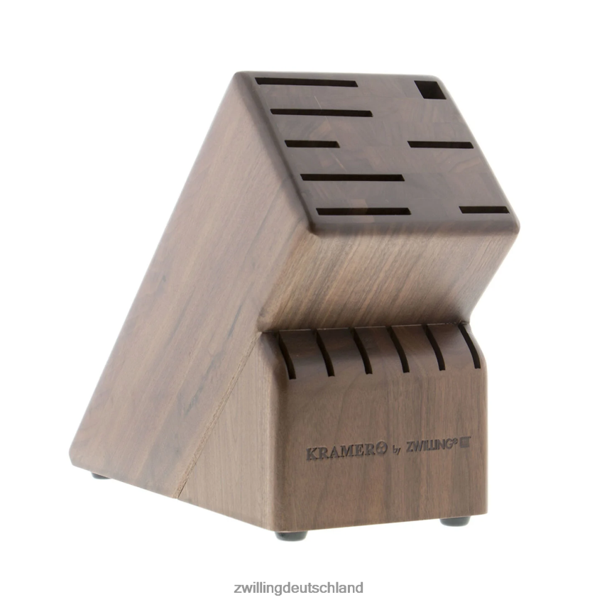 Besteck Zwilling Aufbewahrung Walnuss, Walnuss, Bob Kramer Messerblock leer 484N62201 - Zwilling Besteck