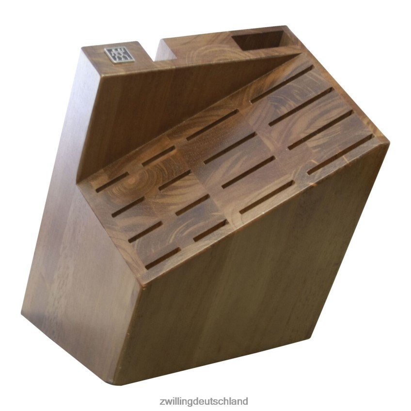 Besteck Zwilling Aufbewahrung Walnuss, Walnuss, Profi-Messerblock leer 484N62255 - Zwilling Besteck