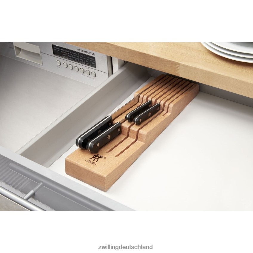 Besteck Zwilling Aufbewahrung aus Buchenholz, Messer-Organizer in der Schublade 484N62139 - Zwilling Deutschland