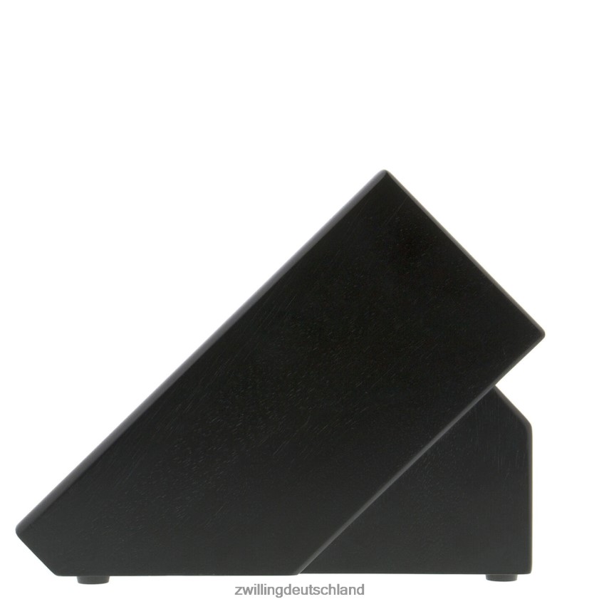 Besteck Zwilling Aufbewahrungsasche, Gummibaumholz, zwei schwarze Messerblöcke leer 484N62247 - Zwilling Deutschland