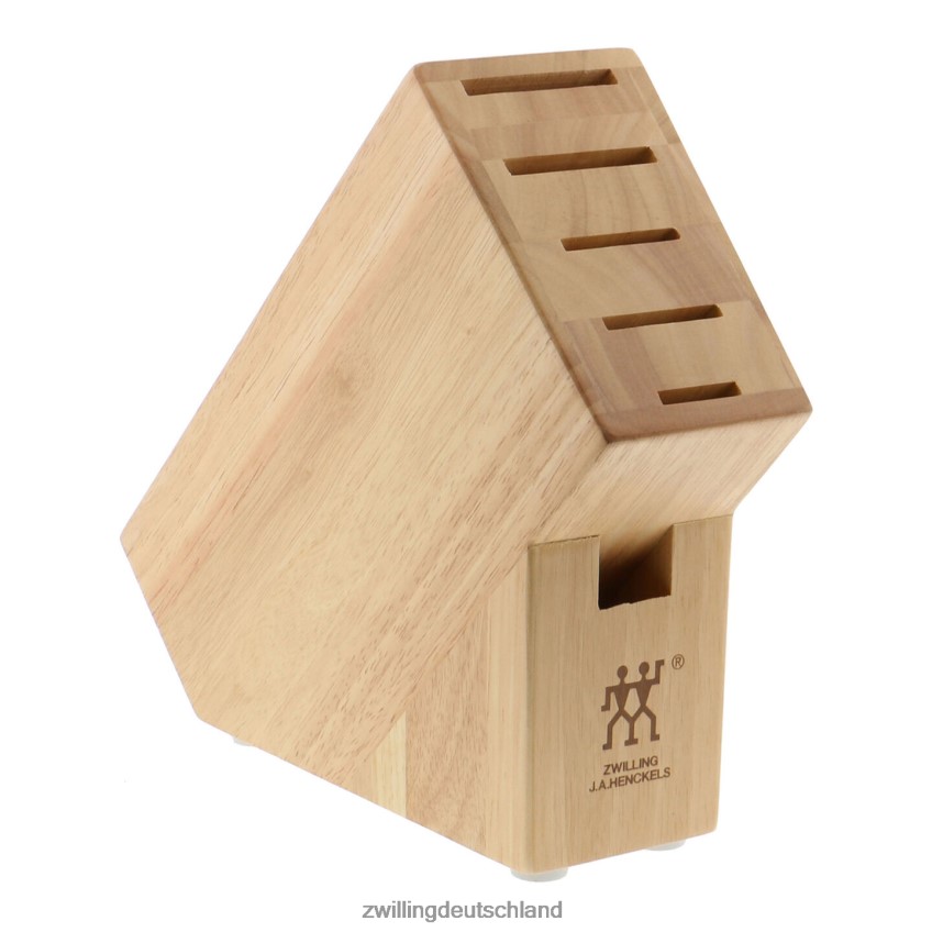 Besteck Zwilling Lagerasche, Gummibaumholz, Doppelstudioblock leer 484N62398 - Zwilling Topfset