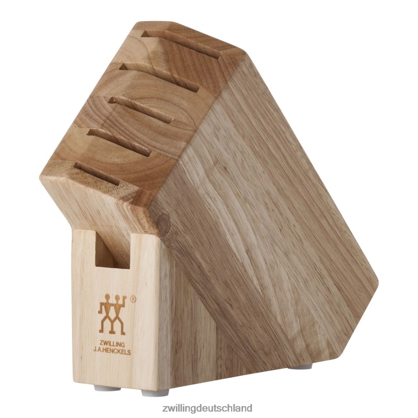 Besteck Zwilling Lagerung aus Gummibaumholz, Pro-Studio-Block leer 484N62391 - Zwilling Deutschland