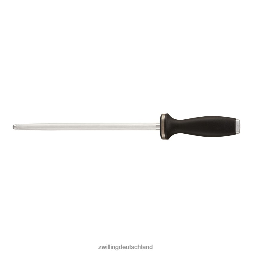 Besteck Zwilling Kantenpflege 10 Zoll, Wetzstahl mit Endkappe aus Edelstahl 484N62191 - Zwilling Topfset