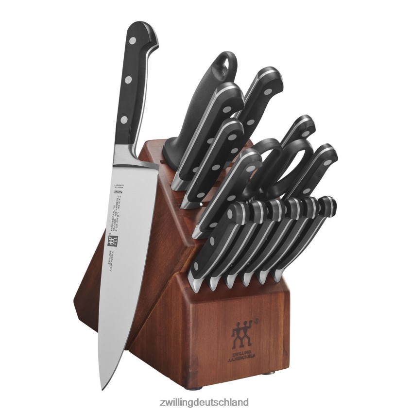 Besteck Zwilling Professional S 16-teiliges Messerblock-Set, Akazie 484N6289 - Zwilling Topfset