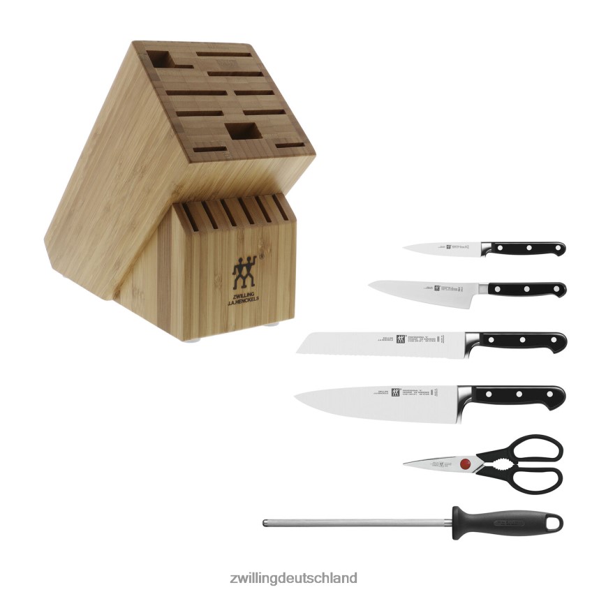 Besteck Zwilling Professional S 7-teiliges Messerblock-Set, Bambus 484N62110 - Zwilling Topfset