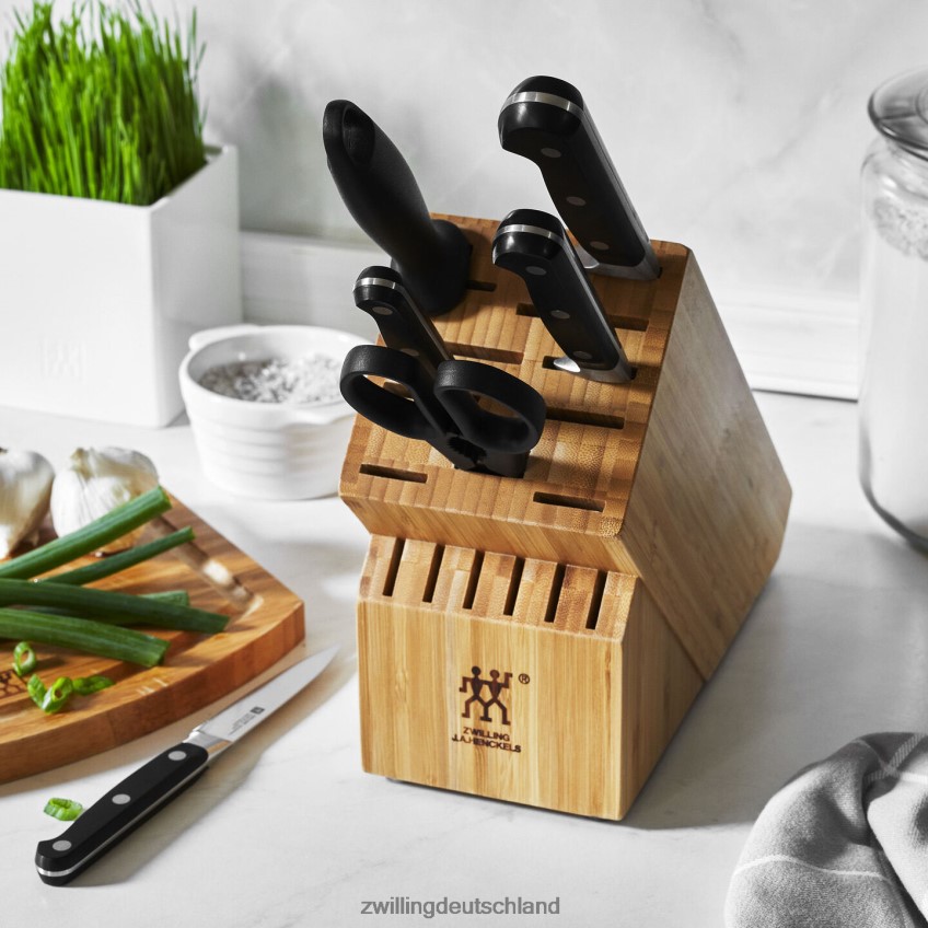 Besteck Zwilling Professional S 7-teiliges Messerblock-Set, Bambus 484N62110 - Zwilling Topfset