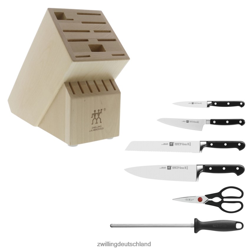 Besteck Zwilling Professional S 7-teiliges Messerblock-Set, natur 484N62112 - Zwilling Deutschland
