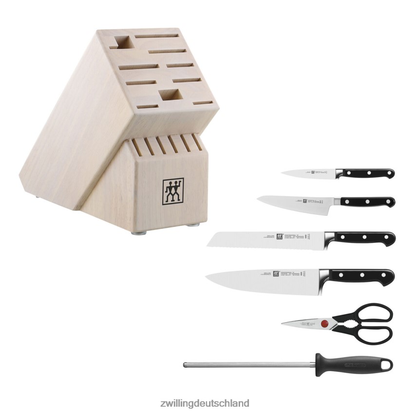 Besteck Zwilling Professional S 7-teiliges Messerblock-Set, weiß 484N62115 - Zwilling Deutschland