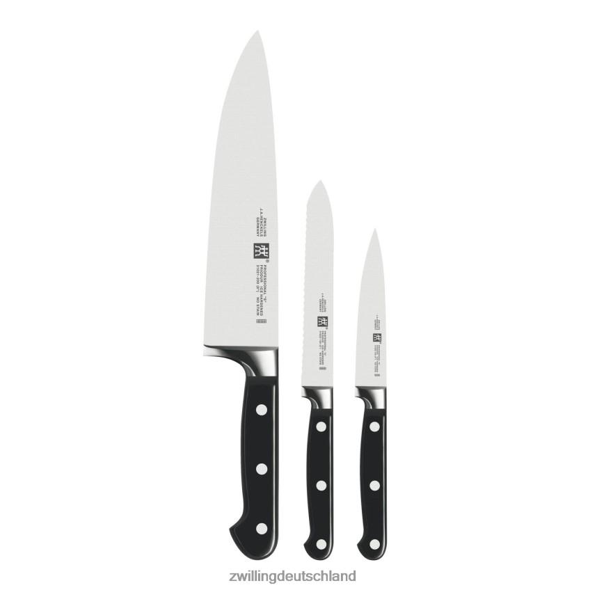 Besteck Zwilling Professionelles 3-teiliges Starter-Messerset 484N6286 - Zwilling Topfset