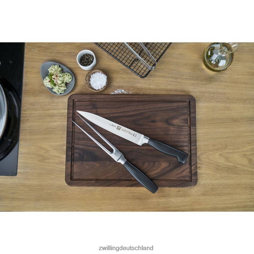 Besteck Zwilling 2-teiliges Vier-Sterne-Schneide-/Tranchiermesser 484N62152 - Zwilling Topfset