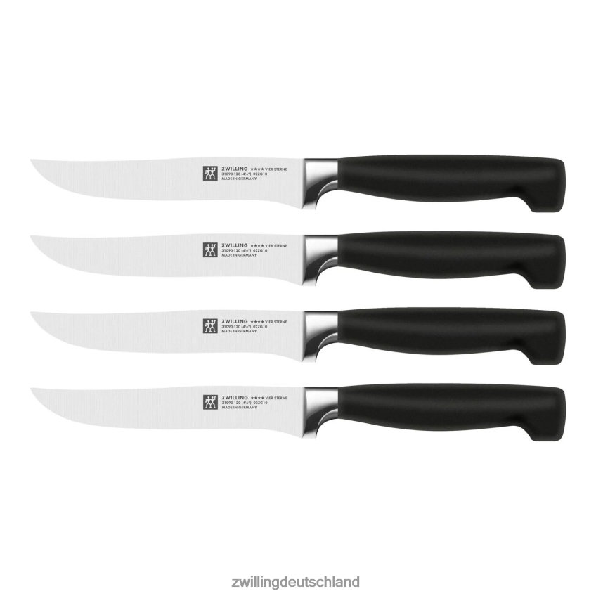 Besteck Zwilling 4-teiliges Vier-Sterne-Steakmesserset 484N6238 - Zwilling Topfset