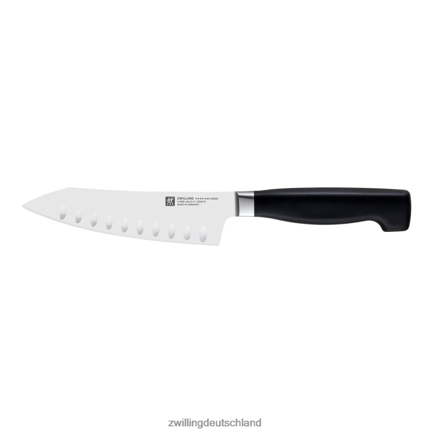 Besteck Zwilling 5,5-Zoll-Santokumesser mit vier Sternen und hohler Schneide 484N62438 - Zwilling Besteck