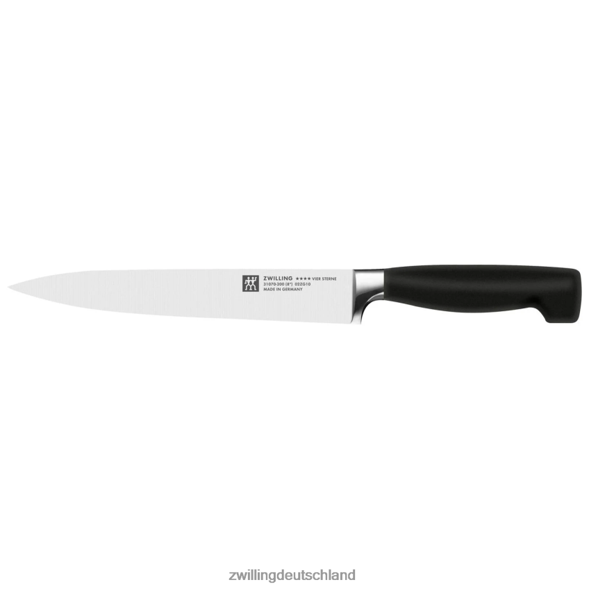 Besteck Zwilling 8-Zoll-Vier-Sterne-Schneide-/Tranchiermesser 484N62189 - Zwilling Besteck