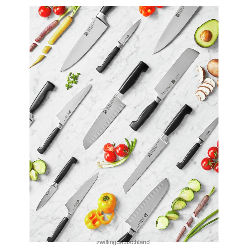 Besteck Zwilling Vier-Sterne-6,5-Zoll-Nakiri 484N62371 - Zwilling Topfset