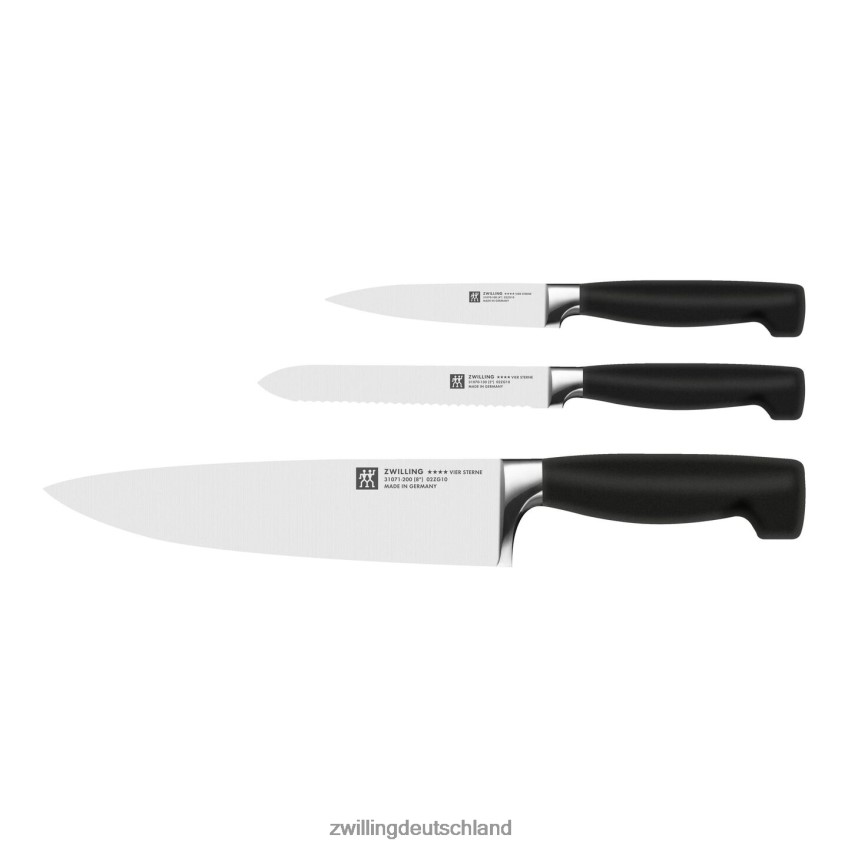 Besteck Zwilling Vier-Sterne-Starterset, 3-teilig 484N62210 - Zwilling Besteck