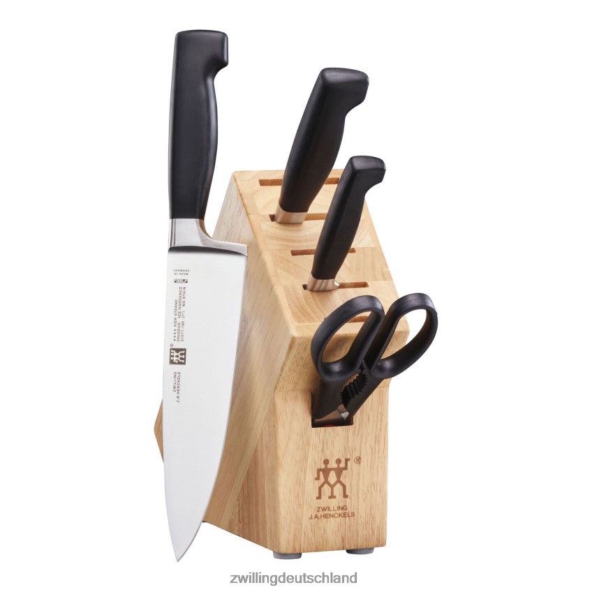 Besteck Zwilling Vier-Sterne-Studioblock-Set, 6-teilig, natur 484N62399 - Zwilling Besteck