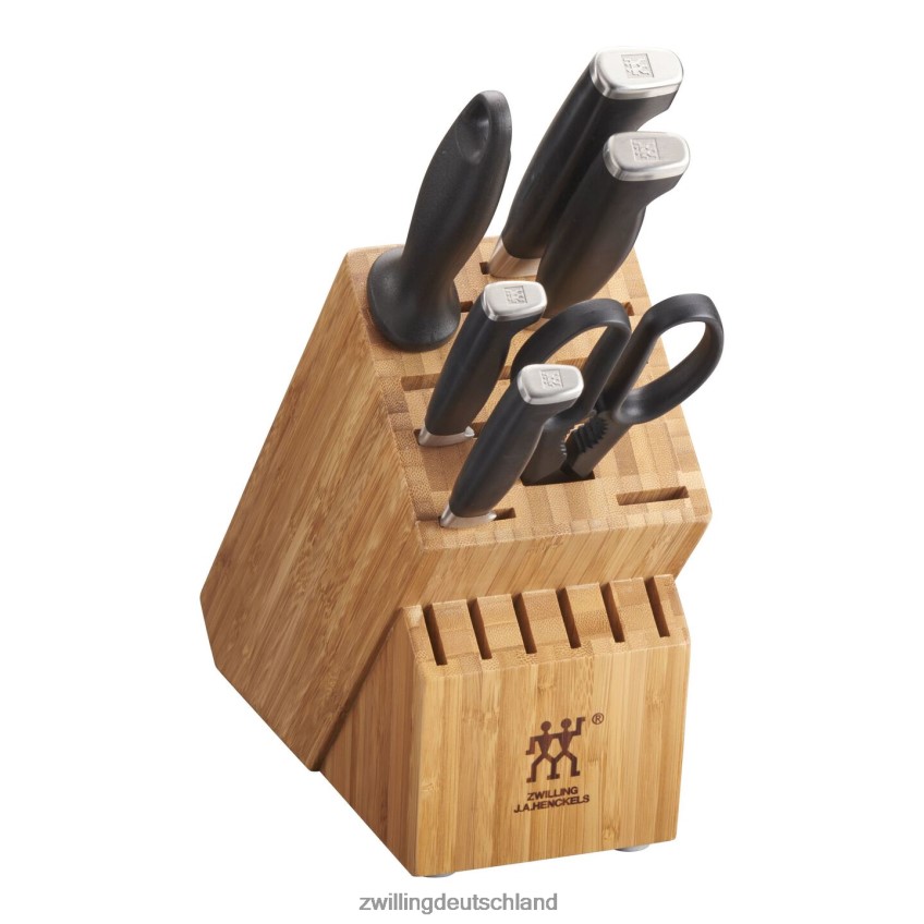 Besteck Zwilling Twin Four Star II 7-teiliges Messerblock-Set 484N62378 - Zwilling Besteck